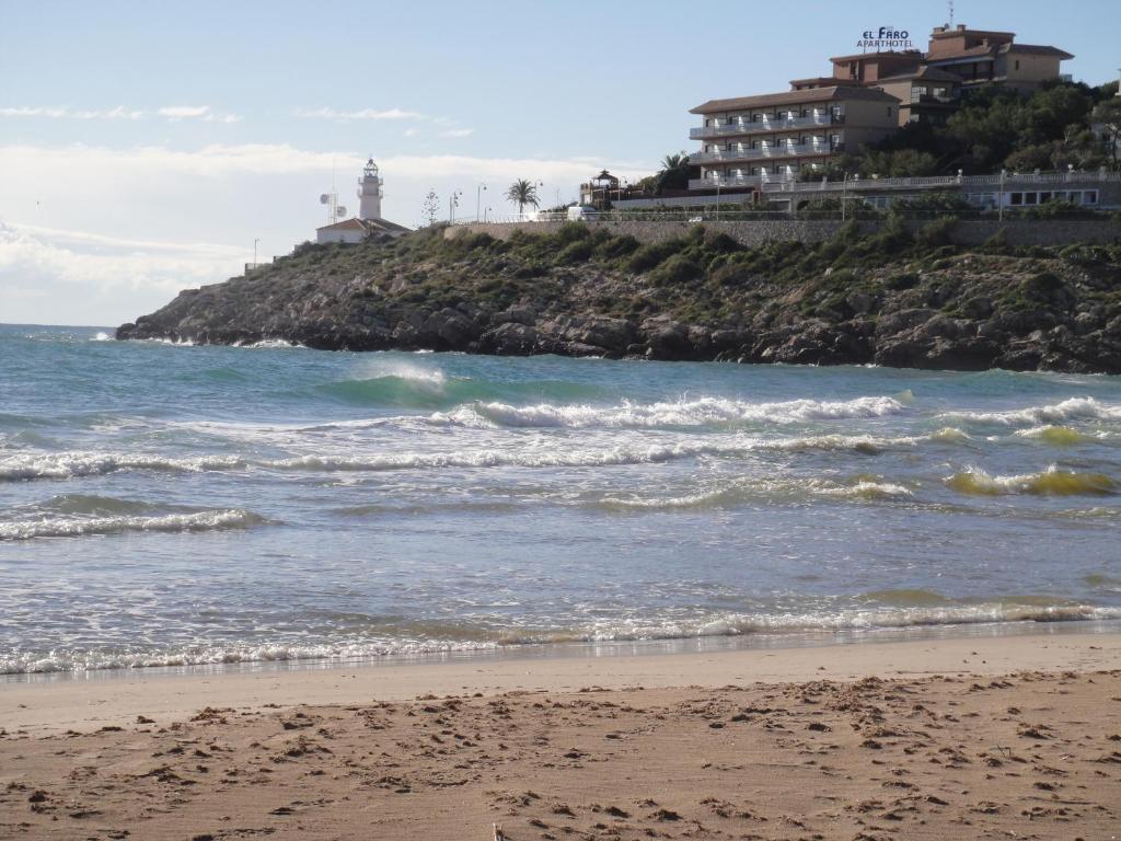 Aparthotel El Faro Cullera Bagian luar foto