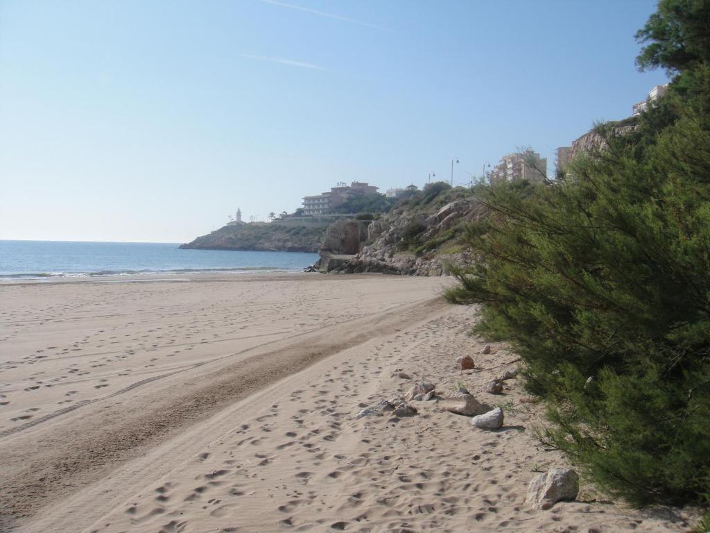 Aparthotel El Faro Cullera Bagian luar foto